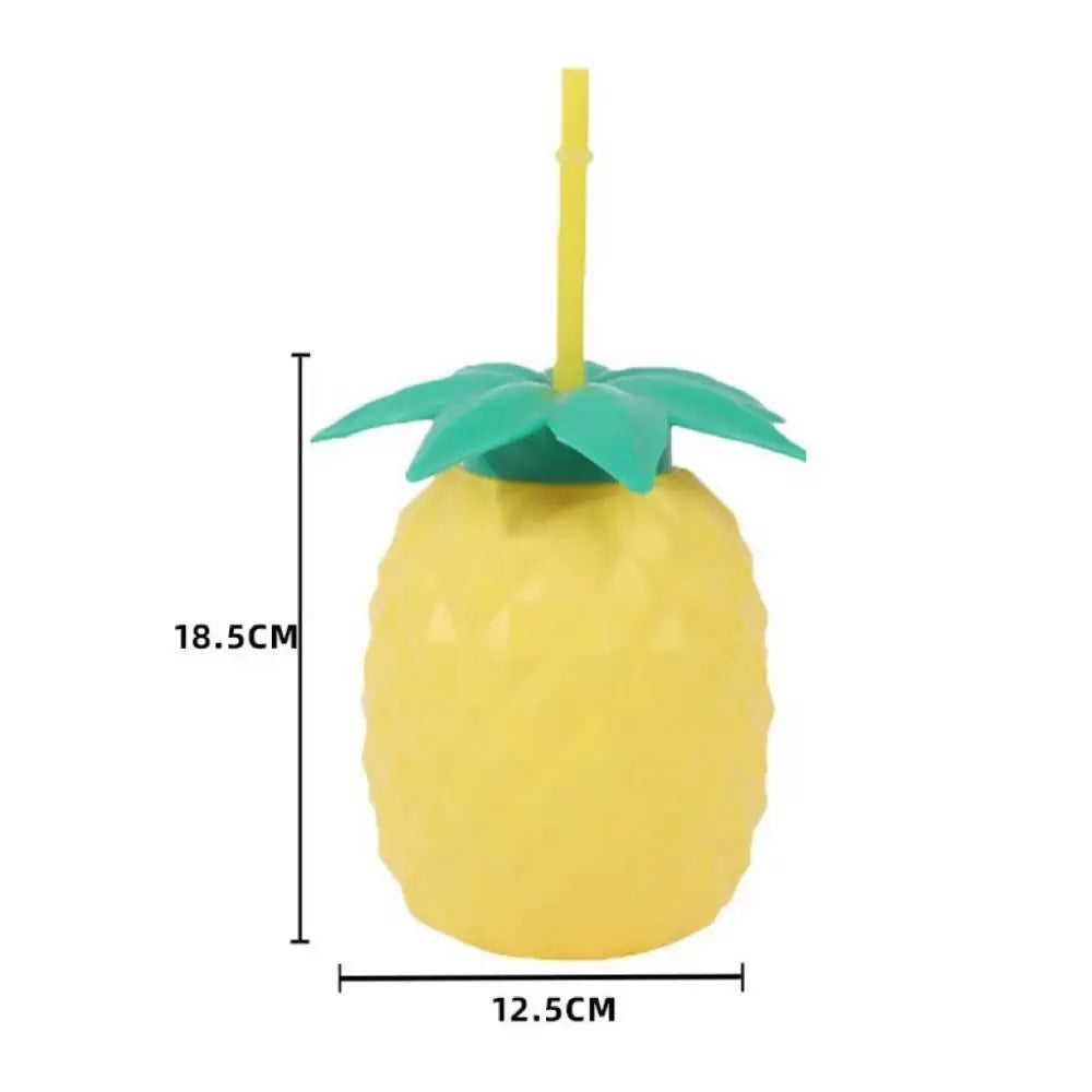 Cartoon Fruit Straw Cup
