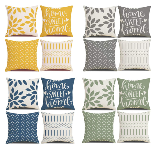 4-piece Linen Blend Pillowcases