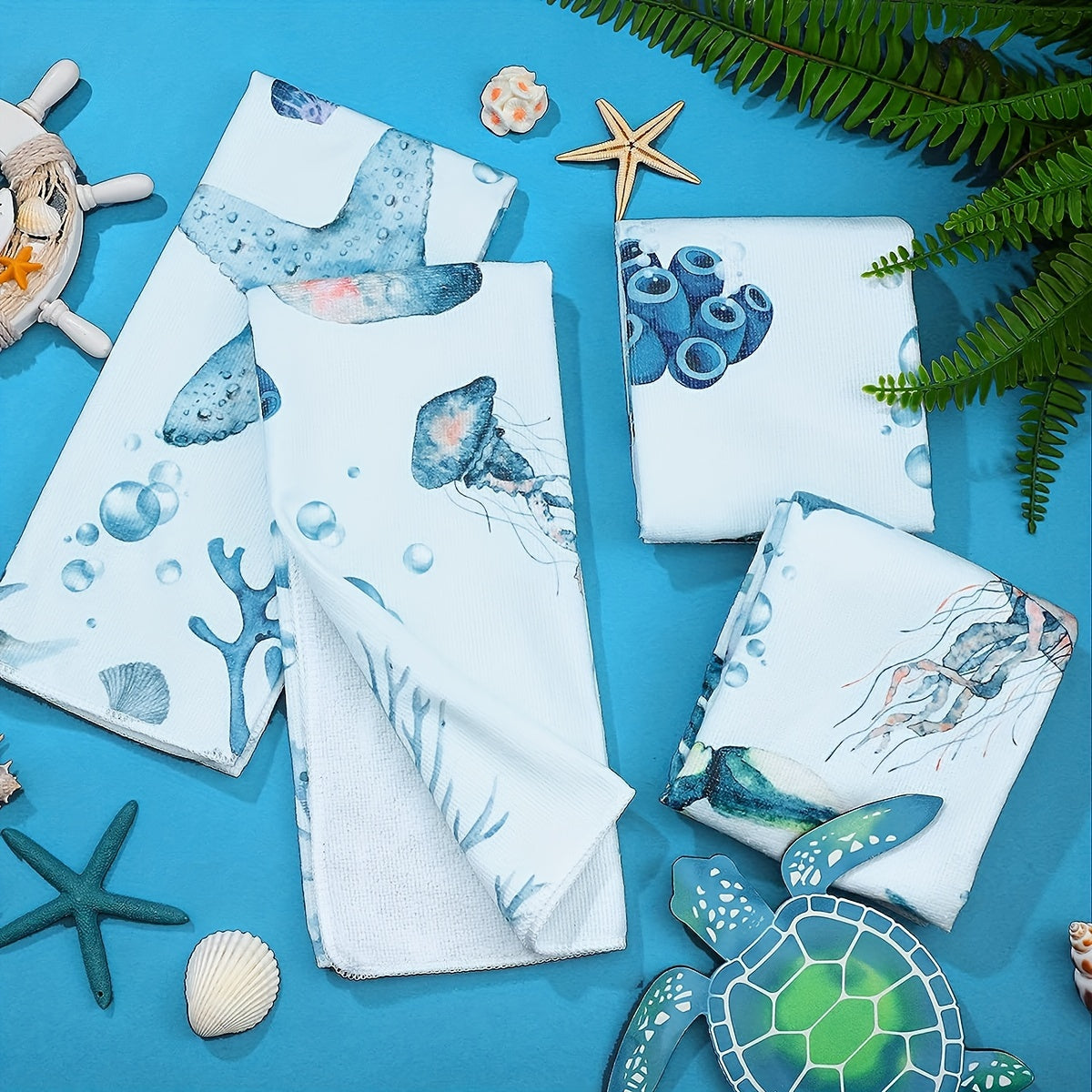 Beach Kitchen Towel Set