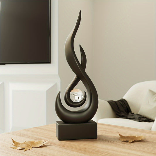 Abstract Flame Sculpture